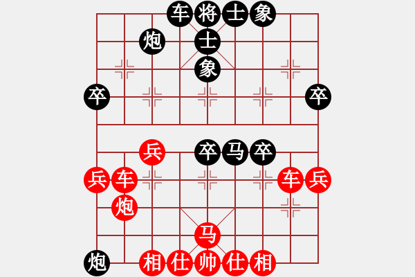 象棋棋譜圖片：2022.5.22.5AI后負(fù)五九炮對(duì)平炮兌車 - 步數(shù)：60 