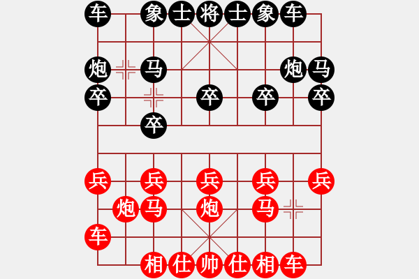 象棋棋譜圖片：中原棋王趙(9星)-和-newabcdl(7星) - 步數(shù)：10 