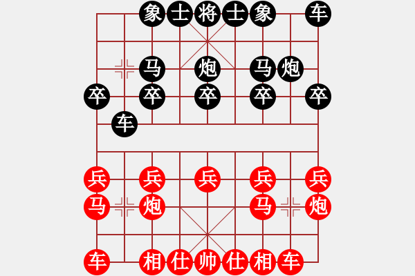 象棋棋譜圖片：3083232(常侍) 勝 4158888(太守) - 步數(shù)：10 