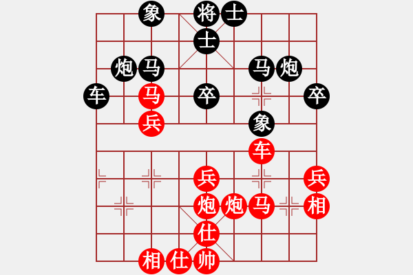 象棋棋譜圖片：眏眏眏(5段)-勝-滴血狼頭(9段) - 步數(shù)：40 