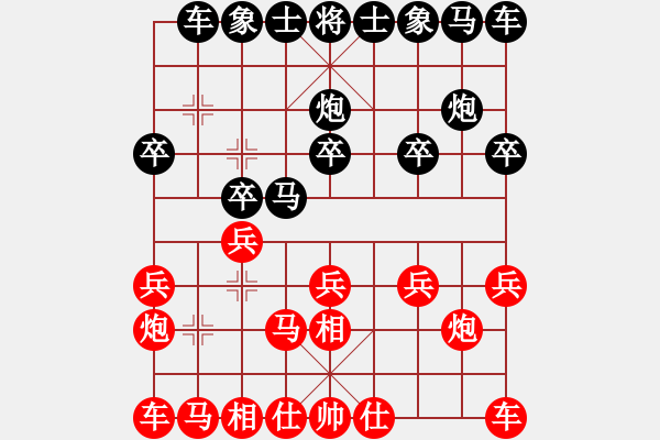 象棋棋譜圖片：雪擁蘭關(guān)(8段)-負(fù)-超越是結(jié)果(5段) - 步數(shù)：10 