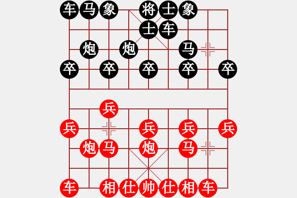 象棋棋譜圖片：悟空先勝笑話 - 步數：10 