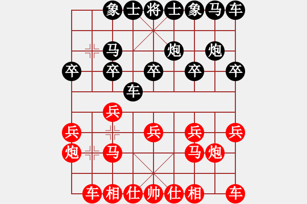 象棋棋譜圖片：qqq 勝 小日子 - 步數(shù)：10 