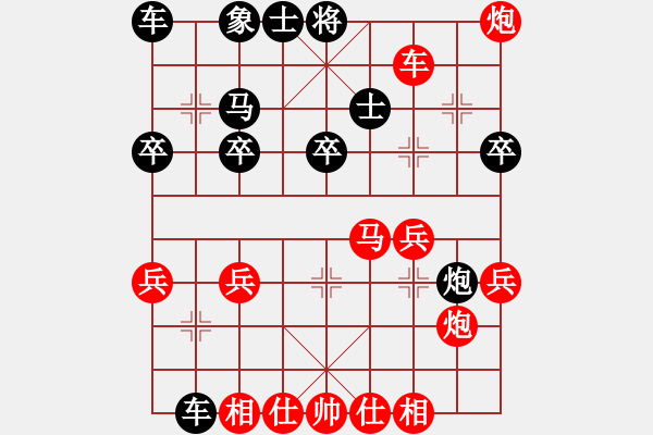 象棋棋譜圖片：順炮直車左炮巡河破橫車010 - 步數：0 