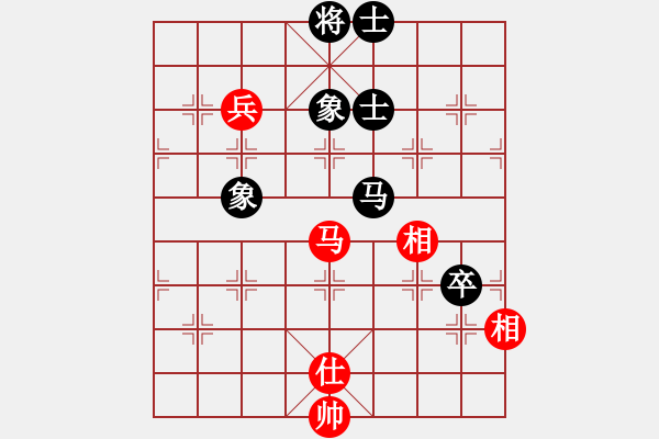 象棋棋譜圖片：五七炮進(jìn)三兵對(duì)反宮馬橫車（旋風(fēng)14層拆棋）和棋 - 步數(shù)：120 