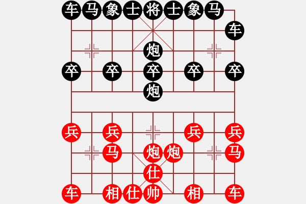 象棋棋譜圖片：跑馬溜溜(2段)-負(fù)-haorwnna(1段) - 步數(shù)：10 