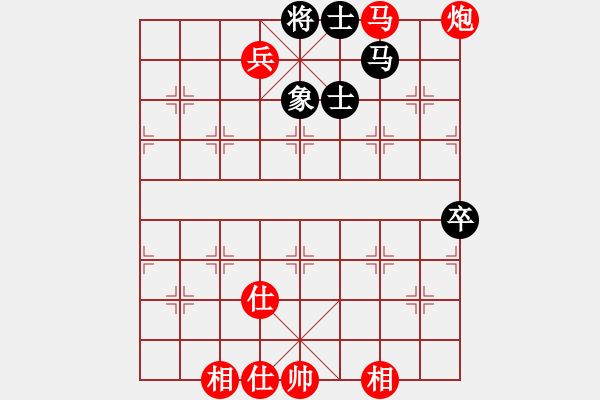 象棋棋譜圖片：張強 先勝 胡景堯 - 步數(shù)：110 