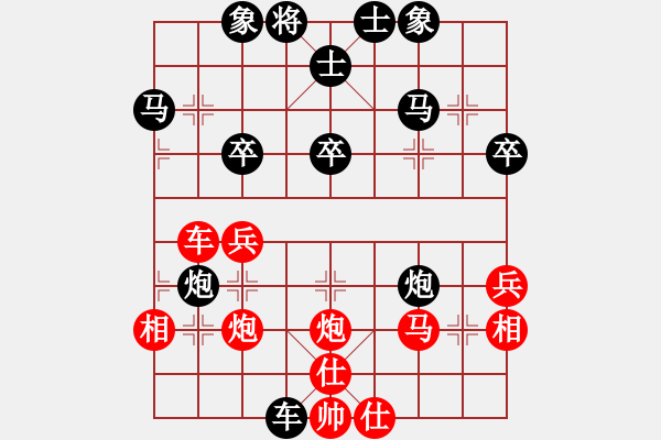 象棋棋譜圖片：★┛教育你 勝 幽谷 - 步數(shù)：40 