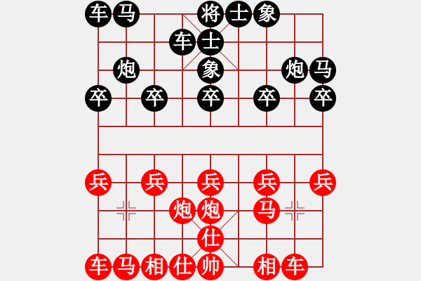 象棋棋譜圖片：11-07-16 ross[964]-Resign-shanzai[929] - 步數(shù)：10 