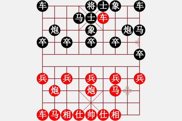 象棋棋譜圖片：橫才俊儒[292832991] -VS- GE GE[-] - 步數(shù)：10 