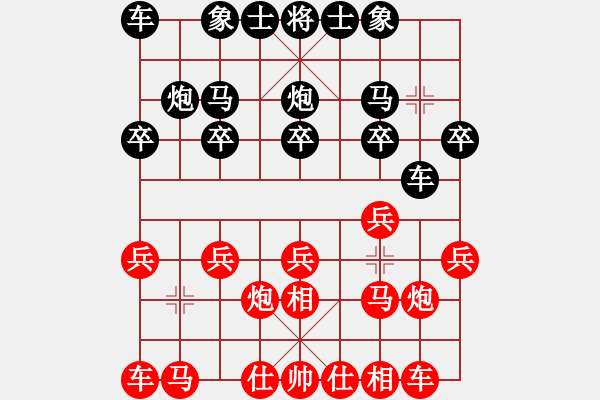 象棋棋譜圖片：D2少年組 趙禹愷 負(fù) C2特邀及山西 任大為 - 步數(shù)：10 