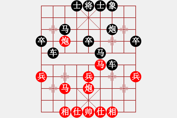 象棋棋譜圖片：阿海岸(1段)-負(fù)-okgggggggg(2段) - 步數(shù)：34 