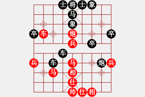 象棋棋譜圖片：俠仁快刀(4段)-負(fù)-千島流星雨(6段) - 步數(shù)：40 