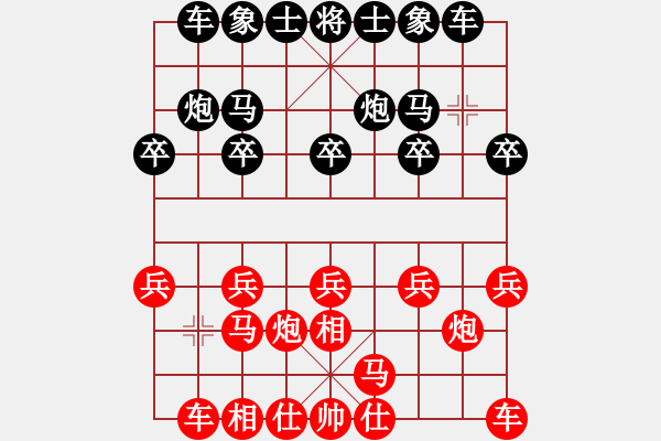 象棋棋譜圖片：2020年“紫宸江灣杯”十番棋第二局 吳進(jìn)軍勝王建中.XQF - 步數(shù)：10 