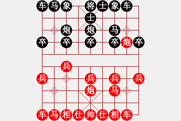 象棋棋譜圖片：鐘曉楓先勝吳欣鴻 - 步數(shù)：10 