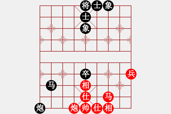 象棋棋譜圖片：劉克非     先和 趙順心     - 步數(shù)：80 