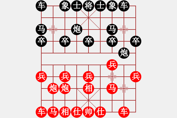 象棋棋譜圖片：峽夜[2356803169] -VS- 東邪[759238036] - 步數(shù)：10 