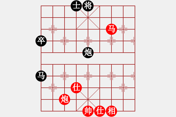 象棋棋谱图片：谢靖       先和 徐健秒     - 步数：100 