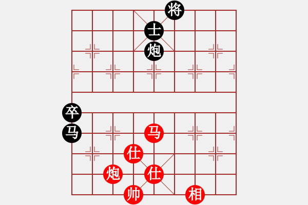 象棋棋譜圖片：謝靖       先和 徐健秒     - 步數：120 