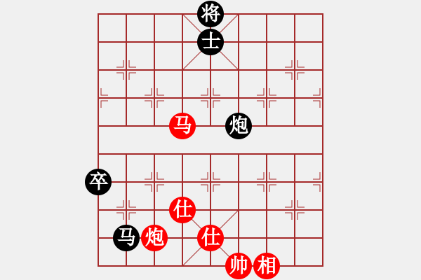 象棋棋譜圖片：謝靖       先和 徐健秒     - 步數：130 