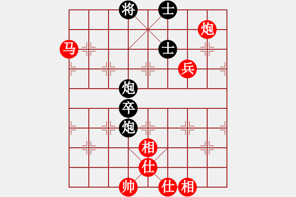 象棋棋譜圖片：bbboy002(8級)-和-ccbbgg(8級) - 步數(shù)：110 