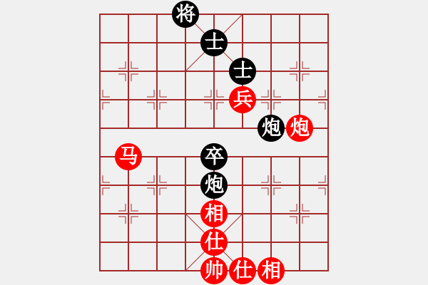 象棋棋譜圖片：bbboy002(8級)-和-ccbbgg(8級) - 步數(shù)：120 