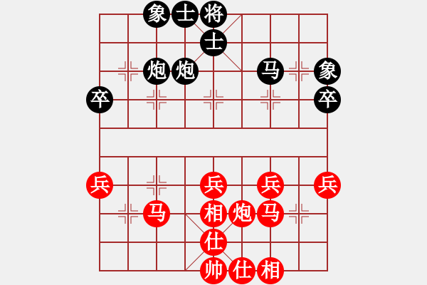 象棋棋譜圖片：風(fēng)哥（業(yè)6-1）先勝劉昕（業(yè)6-3）201708181356.pgn - 步數(shù)：40 