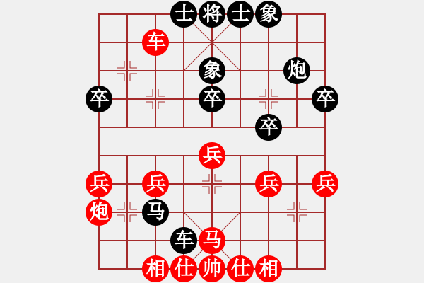 象棋棋譜圖片：大家可能聽說禪宗也有講關(guān)于頓漸之分的 - 步數(shù)：30 