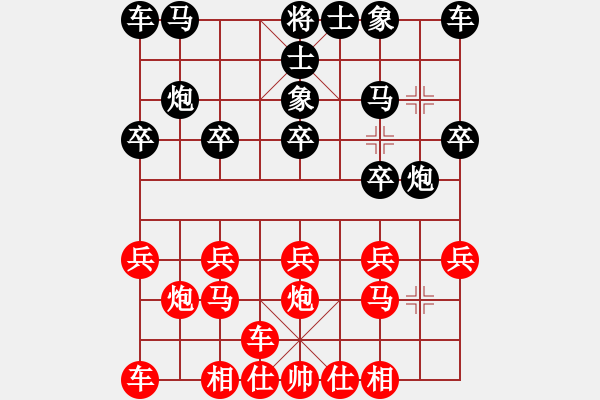 象棋棋譜圖片：橫才俊儒[292832991] -VS- 林樂(lè)[623357752] - 步數(shù)：10 