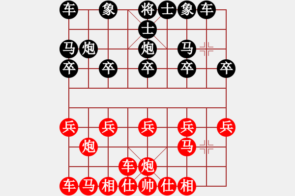 象棋棋譜圖片：萍鄉(xiāng)易天棋(1r)-勝-edmumuju(3級(jí)) - 步數(shù)：10 