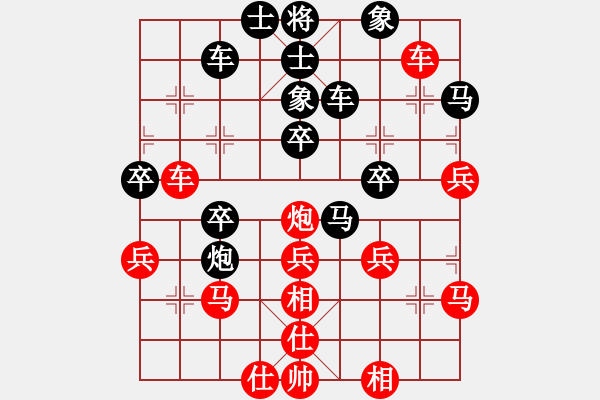 象棋棋譜圖片：挖墻角zzz紅負(fù)葬心【過(guò)宮炮對(duì)橫車】 - 步數(shù)：50 