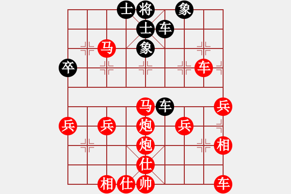 象棋棋譜圖片：D22 紅5車二進(jìn)四 反向 1142 后手順炮 我負(fù) 必錄 我2530 對手2450 - 步數(shù)：43 