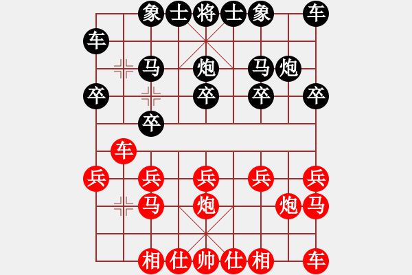 象棋棋譜圖片：絕殺[524185280] -VS- 桔中居士[125323952] - 步數(shù)：10 