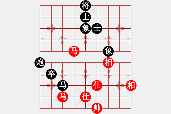 象棋棋譜圖片：4551局 A02-邊馬局-小蟲引擎25層 紅先和 天天AI選手 - 步數(shù)：140 