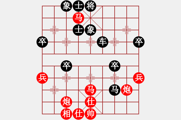 象棋棋譜圖片：永遠(yuǎn)快樂(lè)(1段)-負(fù)-夢(mèng)幻聯(lián)隊(duì)木(4段) - 步數(shù)：60 