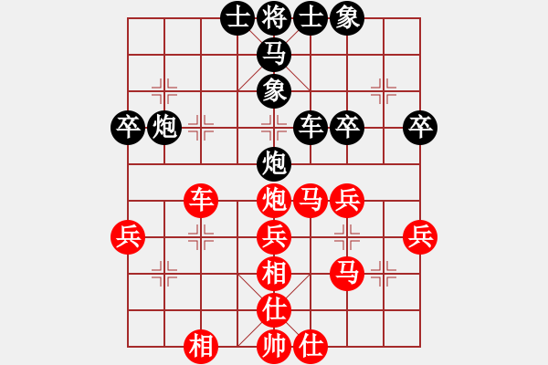 象棋棋譜圖片：零度陽光[黑] -VS- 飄絮＆夢[紅] - 步數(shù)：40 