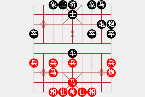 象棋棋譜圖片：風(fēng)天涯 [247741070] -VS- 橫才俊儒[292832991] - 步數(shù)：30 