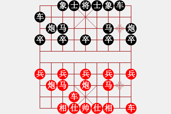 象棋棋譜圖片：孤獨(dú)求拜(6星)-負(fù)-雙槍董一撞(2弦) - 步數(shù)：10 