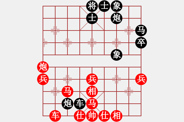 象棋棋譜圖片：魚魚魚(天帝)-勝-攻擊的藝術(shù)(月將) - 步數(shù)：50 