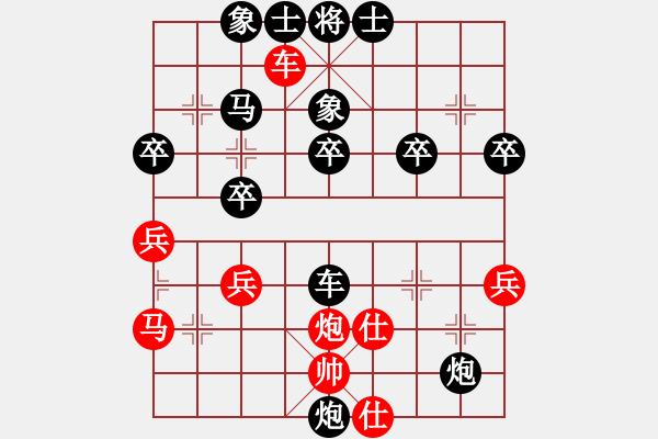 象棋棋譜圖片：福星高照[紅負(fù)]VS★那一砲的溫柔 - 步數(shù)：40 