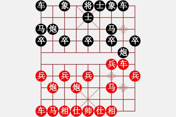 象棋棋譜圖片：灣仔十二少　先勝　號(hào)獃 - 步數(shù)：10 