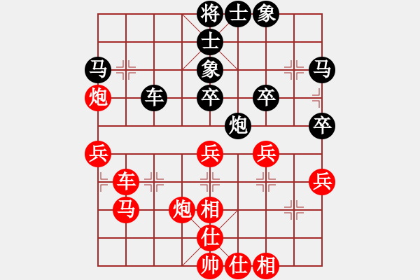 象棋棋譜圖片：灣仔十二少　先勝　號(hào)獃 - 步數(shù)：40 