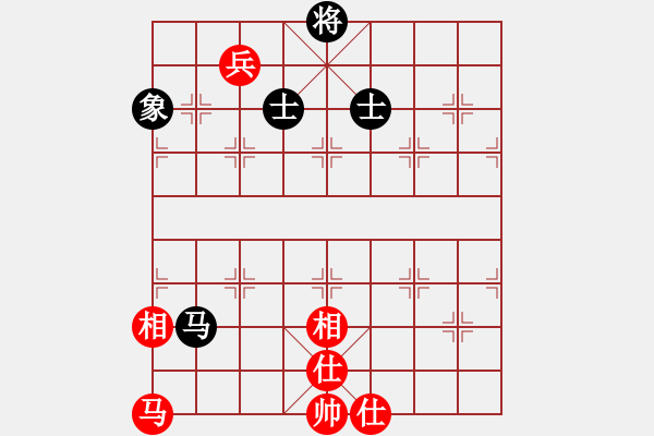 象棋棋譜圖片：紅方得子獲勝 - 步數(shù)：0 