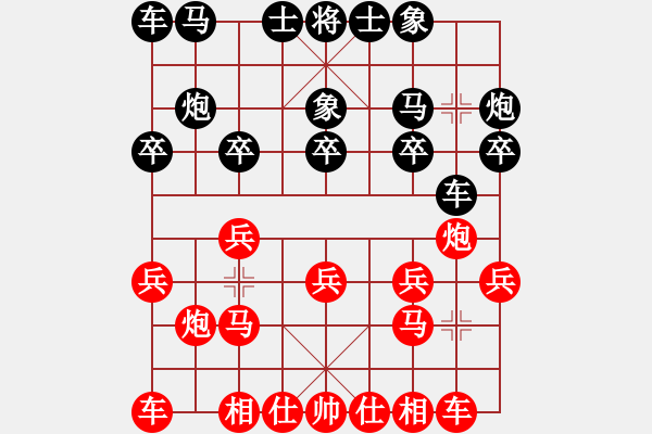 象棋棋譜圖片：杜義俊 對 林耀森 - 步數(shù)：10 