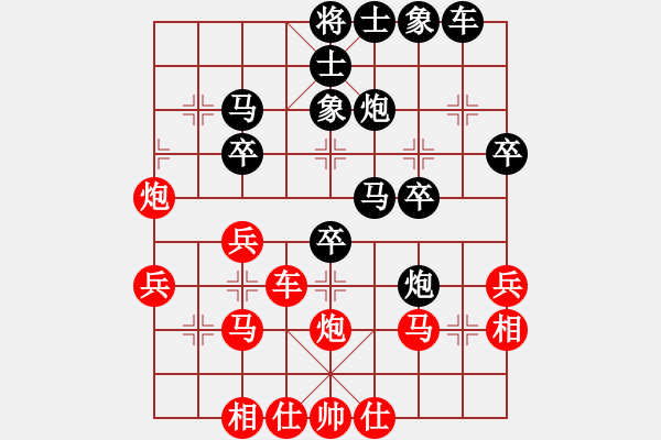 象棋棋譜圖片：mikelong(5r)-負(fù)-沙漠雨花石(5r) - 步數(shù)：30 