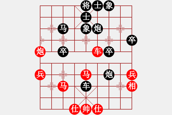 象棋棋譜圖片：mikelong(5r)-負(fù)-沙漠雨花石(5r) - 步數(shù)：40 