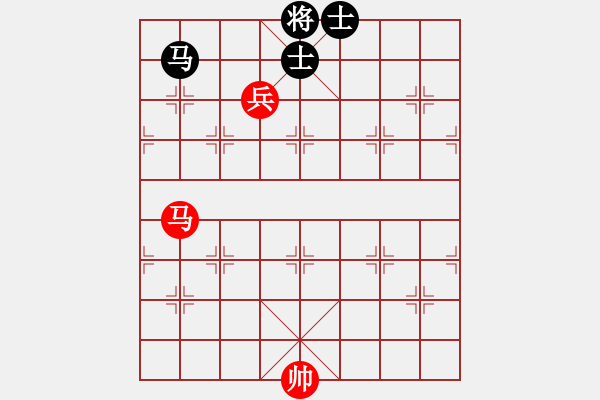 象棋棋譜圖片：馬兵巧勝單馬雙士.XQF - 步數(shù)：0 