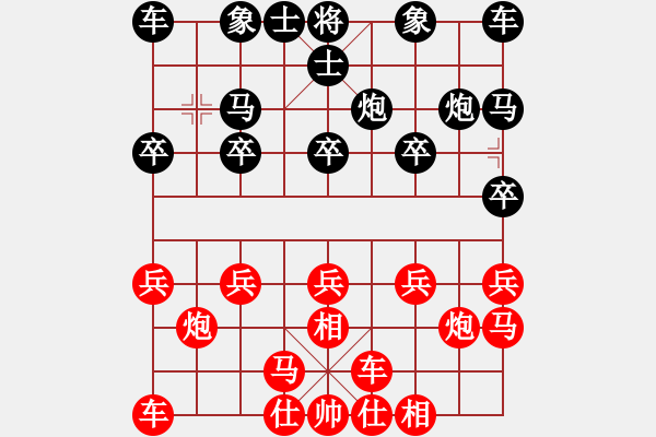 象棋棋譜圖片：雷劍鋒（9-1）先負(fù) wgp - 步數(shù)：10 