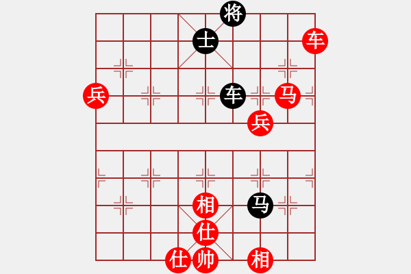 象棋棋譜圖片：不平(天罡)-勝-洪柒公(5f)(順炮橫車對直車紅車6進(jìn)5） - 步數(shù)：130 