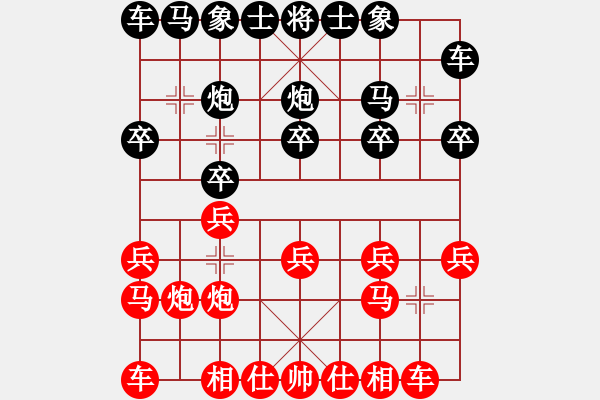 象棋棋譜圖片：25 - 步數(shù)：10 